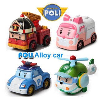 Hộp 4 con biệt đội robocar poli
