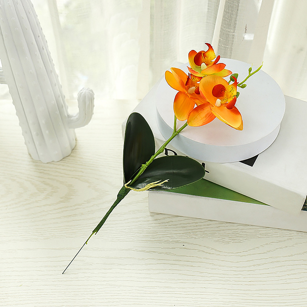 Hoa Lan Hồ Điệp Giả Để Bàn Trang Trí