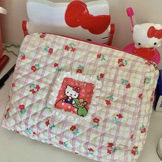 Dễ Thương Túi Đựng Đồ Trang Điểm Hello Kitty