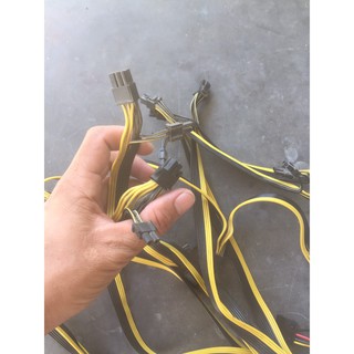 Dây 6pin ra 2 đầu (6+2) pin cho nguồn server