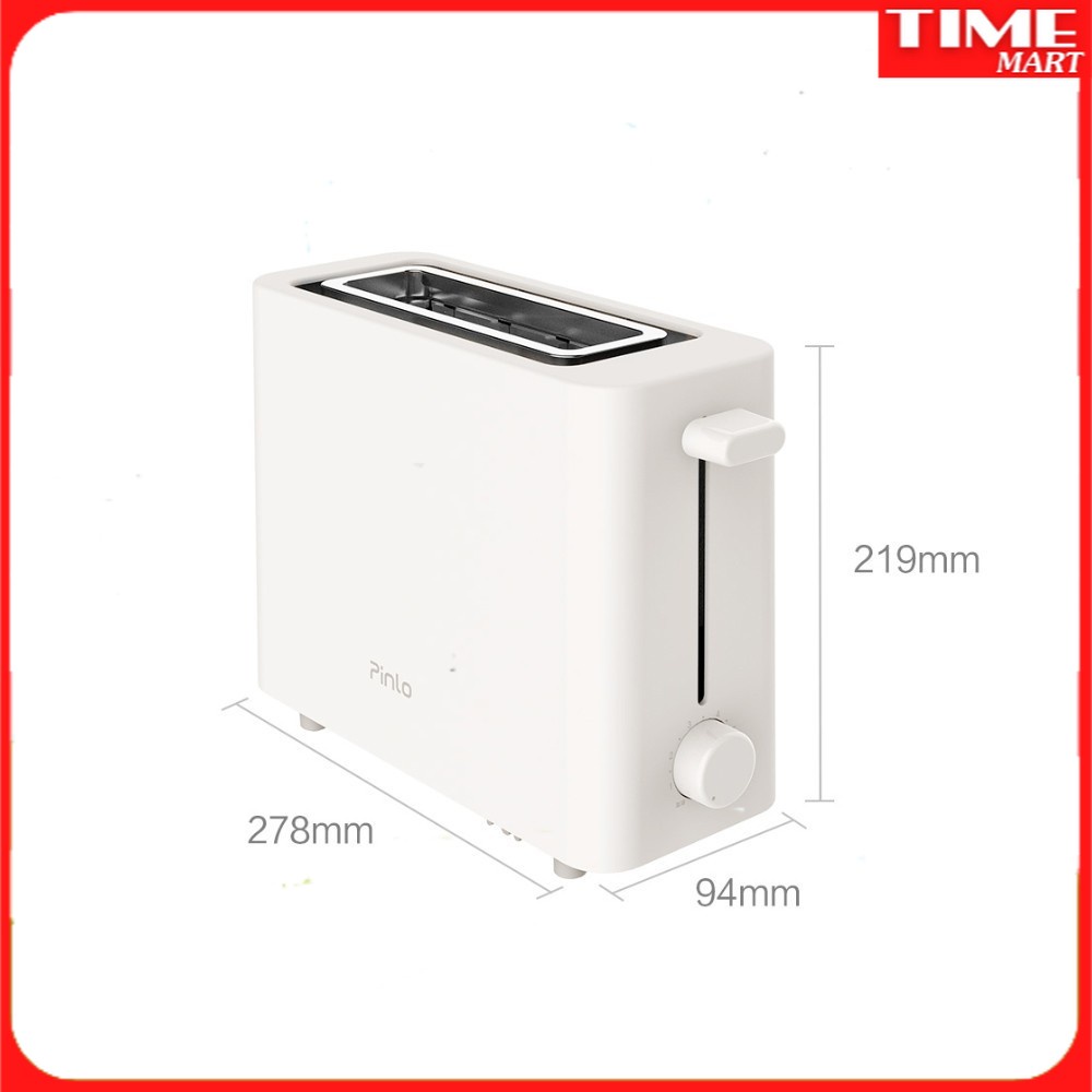 [CHÍNH HÃNG] Máy nướng bánh mì Xiaomi Pinlo.Bảo hành 6 tháng 500W [TIME_MART Siêu thi tiện ích gia đình]