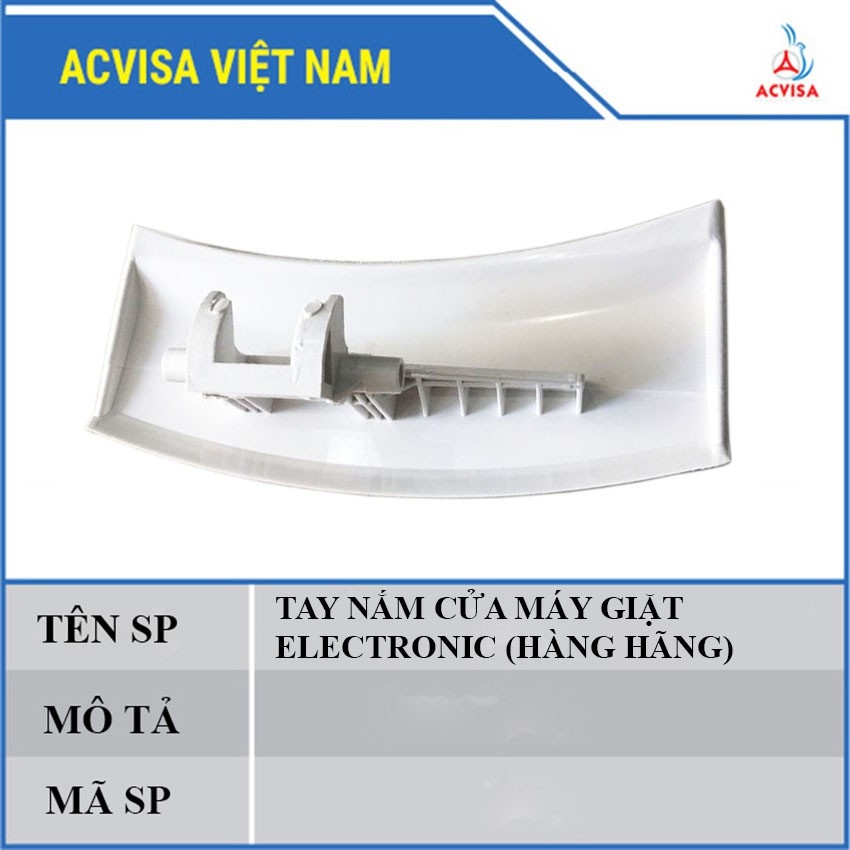 Tay Nắm Cánh Cửa Máy Giặt LG/ Electrolux - Chốt Cửa Máy Giặt - Giá tốt nhất
