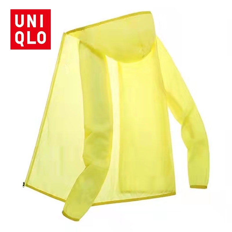 Uniqlo Áo Khoác Thể Thao Chống Tia UV Thoáng Khí Màu Sắc Thời Trang Mùa Hè Cho Nam Và Nữ