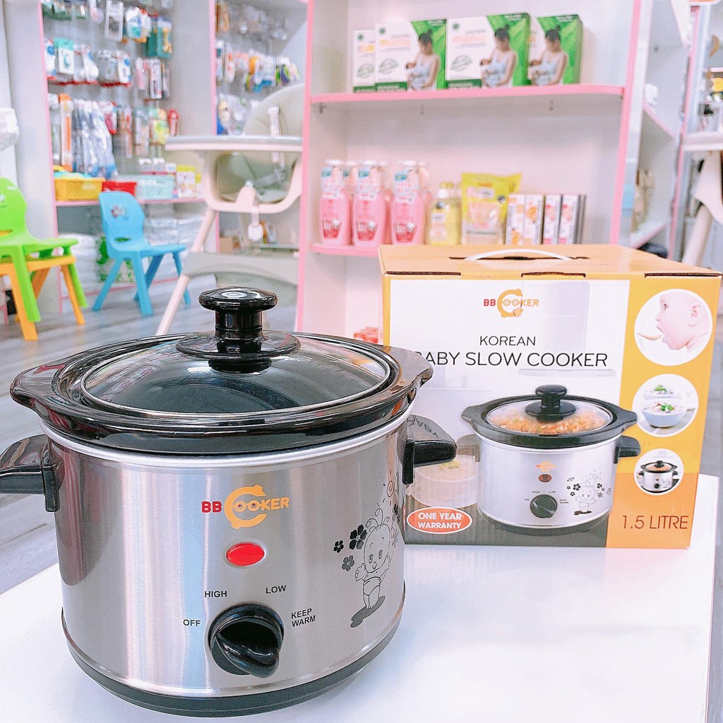 Nồi nấu cháo chậm đa năng BBcooker 1.5 lít