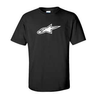 Alpinestars Racing Motorsport F1 Bike Alpinestar Sportswear 100% Cotton Men's T-Shirt