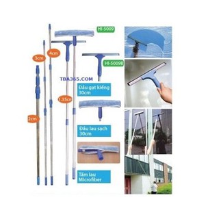 Bộ cây lau kiếng- gạt nước kiếng 1,2m - Á CHÂU