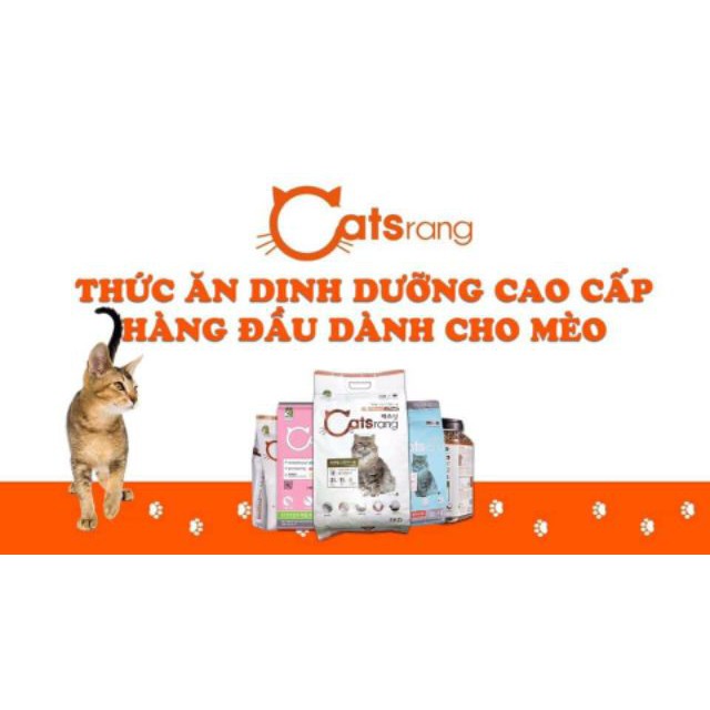 THỨC ĂN HẠT CHO MÈO Catsrang Túi 3kg nhập khẩu Hàn Quốc - Pet shop Uytinpro