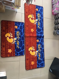 Bộ 02 thảm nhà bếp cao cấp 
