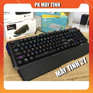 Bàn Phìm Cơ Chuyên Game Led 7 Màu Gold Tech LK-185 - PK Máy Tính