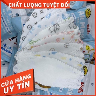 KHẨU TRANG TRẺ EM AK MASK KF94 - 4D SIÊU CHỐNG BỤI MỊN PM 3.0, VI KHUẨN_HÀNG CHÍNH HÃNG