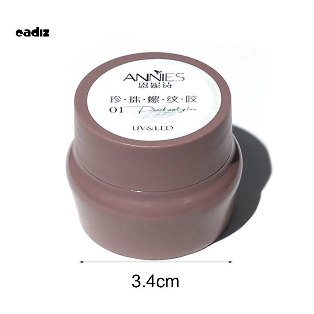 [Hàng mới về] Sơn móng tay họa tiết vân vỏ sò lấp lánh cho nữ