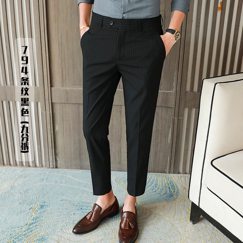 Quần âu nam kẻ sọc Mantoni chất vải cotton cao cấp , chuẩn thiết kế hàn quốc, cực tôn dáng, lịch sự, trẻ trung