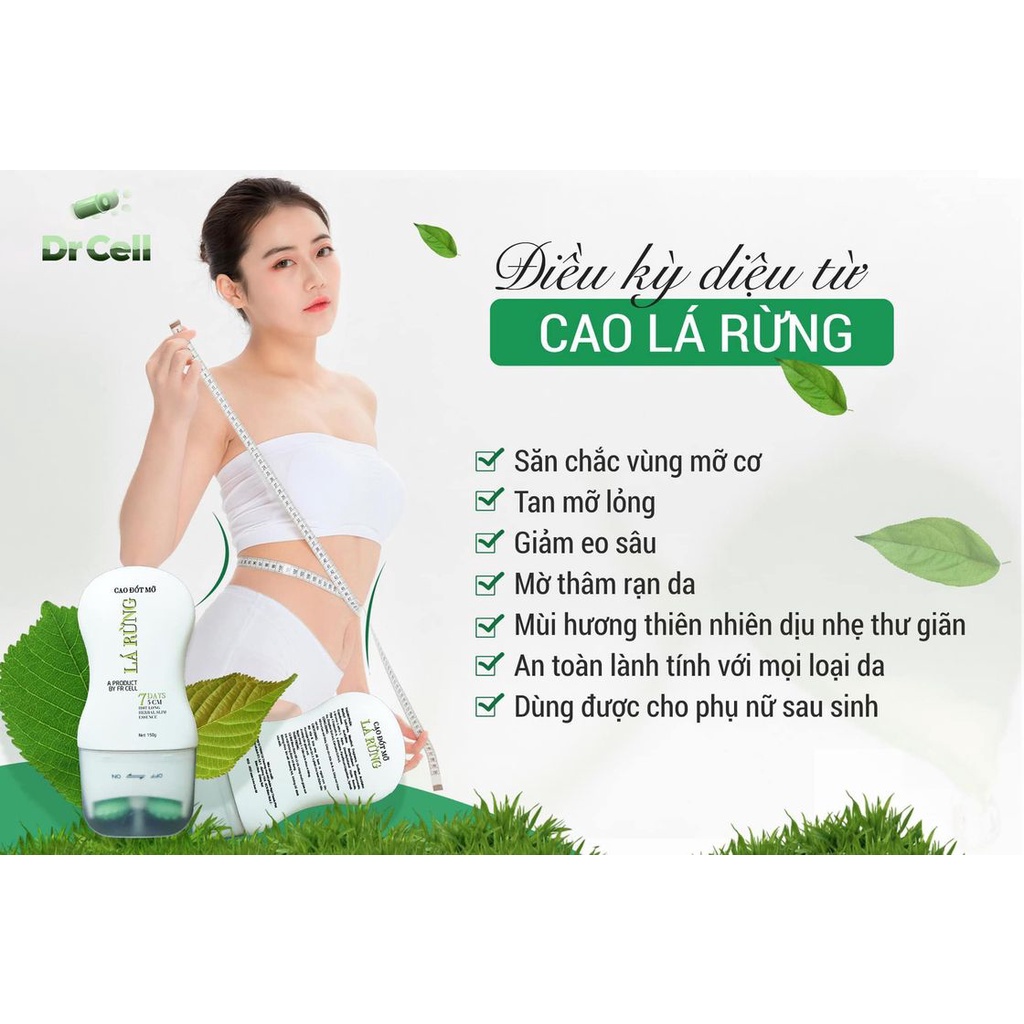 Cao lá rừng Dr Cell (đốt mỡ bụng sau 7 ngày)