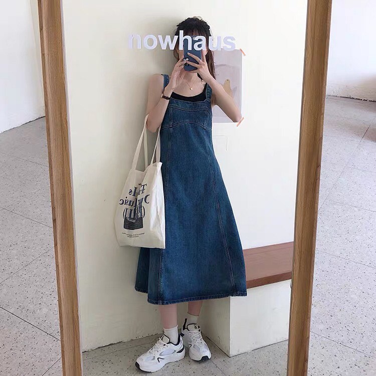 [ORDER] Váy jeans ulzzang xòe-kèm ảnh feedback thật | hàng thường về sớm hơn dự kiến