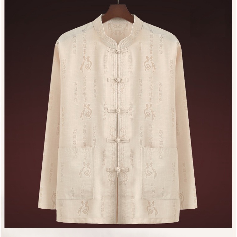 Bộ quần áo cho ông già (cổ tàu dài 2)