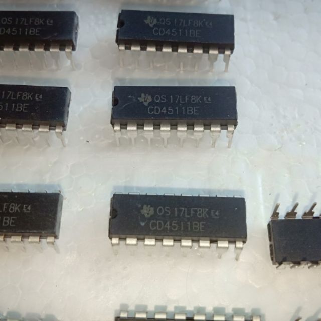 IC CD4511BE GIẢI MÃ 16 CHÂN (SL 10 CON)