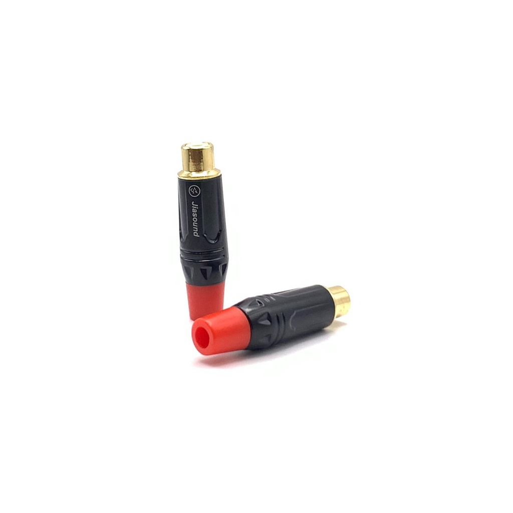 Đầu Hoa Sen Âm  Jiasound AVJ-091 Đồng OFC, Mạ Vàng 24k - Đầu AV Hàn, Jack Bông Sen Âm Lỗi 1 Đổi 1 Trong 7 Ngày