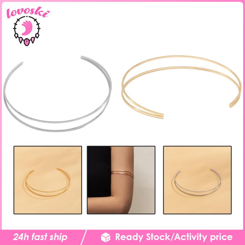 [Lovoski] Vòng Đeo Cánh Tay Bằng Kim Loại Trang Trí Trên Và Trên Cho Lễ Tốt Nghiệp /