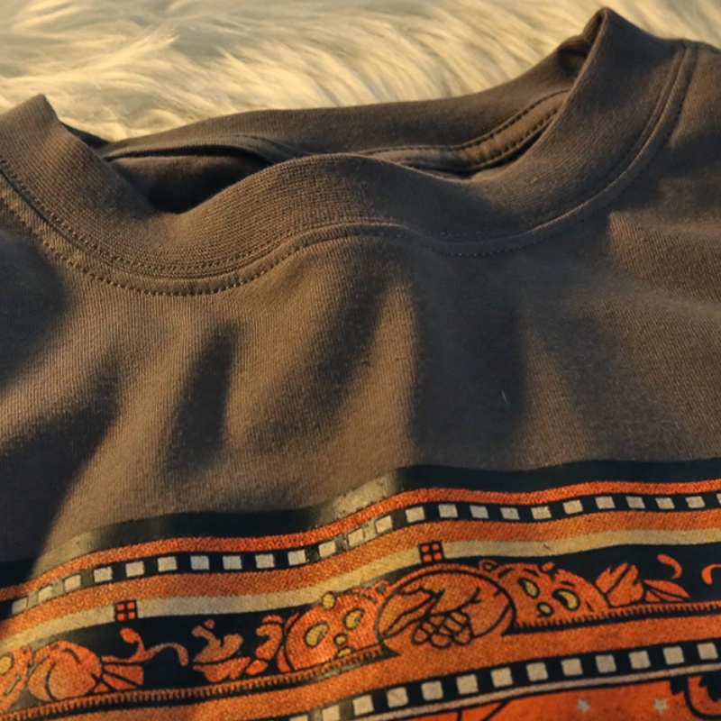 Áo Thun Nam Cổ Tròn Ngắn Tay In Hình Phong Cách Hip hop Thời Trang Mùa Hè Size M-3XL