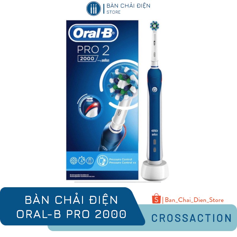 Bàn chải đánh răng điện Oral-B Pro 2000