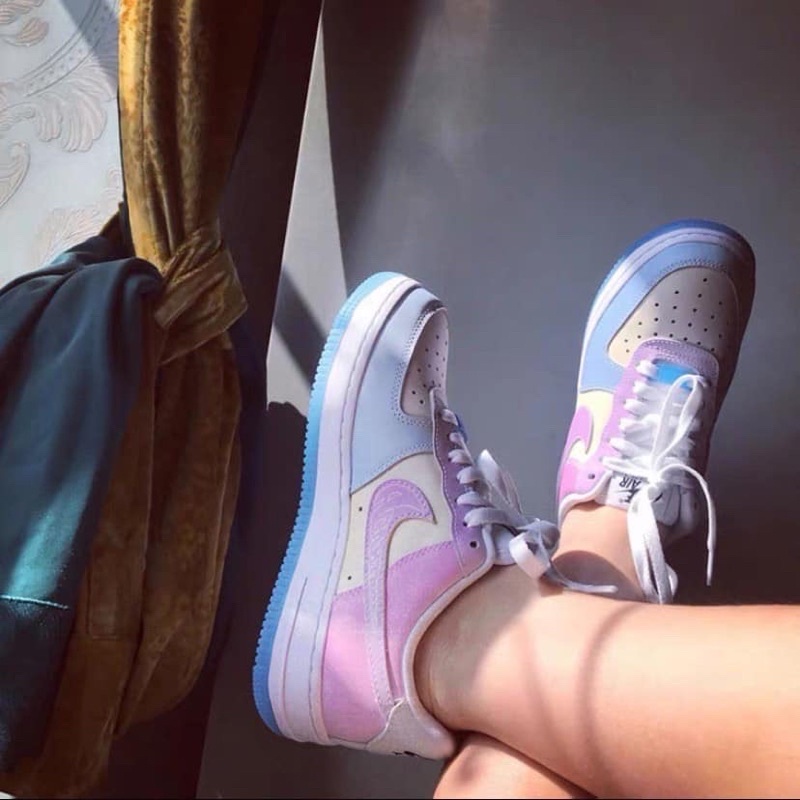 Giày AF1 Đổi Màu Đế UV Hàng Cao Cấp Full Box Hộp | BigBuy360 - bigbuy360.vn