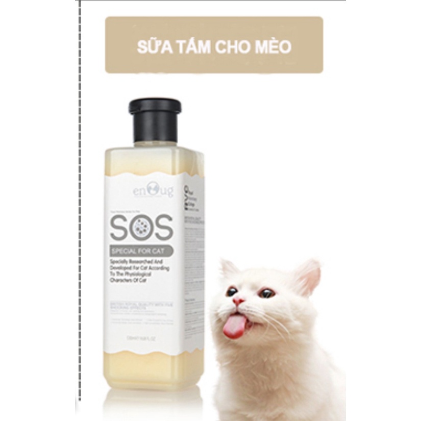 Sữa tắm cho Chó Mèo- Sữa tắm SOS 530ml