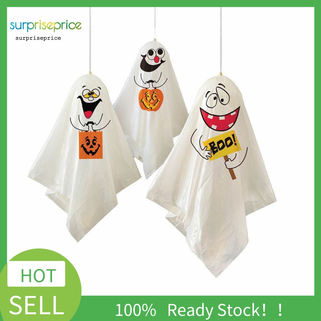 Đạo Cụ Treo Trang Trí Halloween Hình Con Ma Dễ Thương