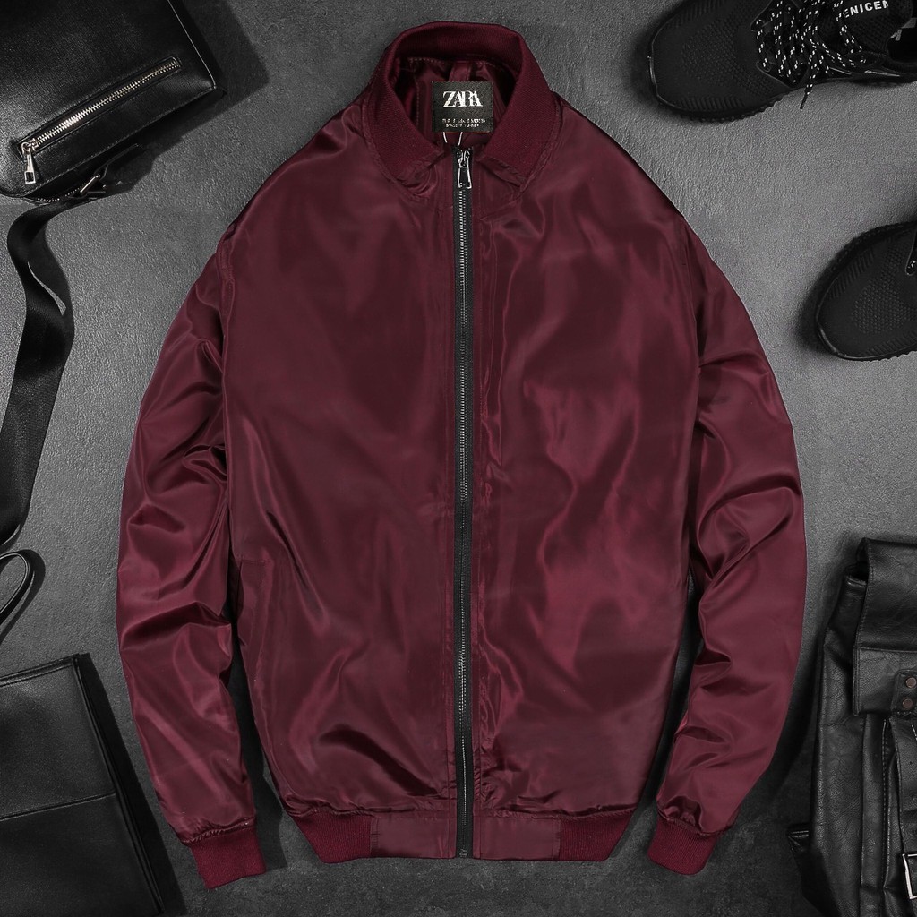 Áo Khoác Bomber Nam Lót Lông 5 Màu Vải Gió Dày Xịn Giá Sale Cực Tốt | BigBuy360 - bigbuy360.vn