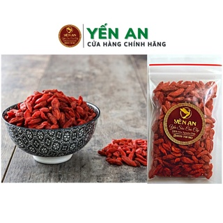 Kỷ tử đỏ ninh hạ sấy khô loại ngon pha trà,chưng yến, nấu chè, sâm bổ lượng