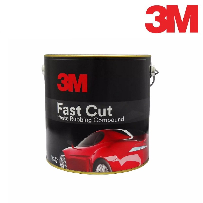 [CHỨC NĂNG] Chất Đánh Bóng 3M Fast Cut Paste Rubbing Compuond 3.3KG tạo độ bóng hoàn hảo trên mọi bề mặt