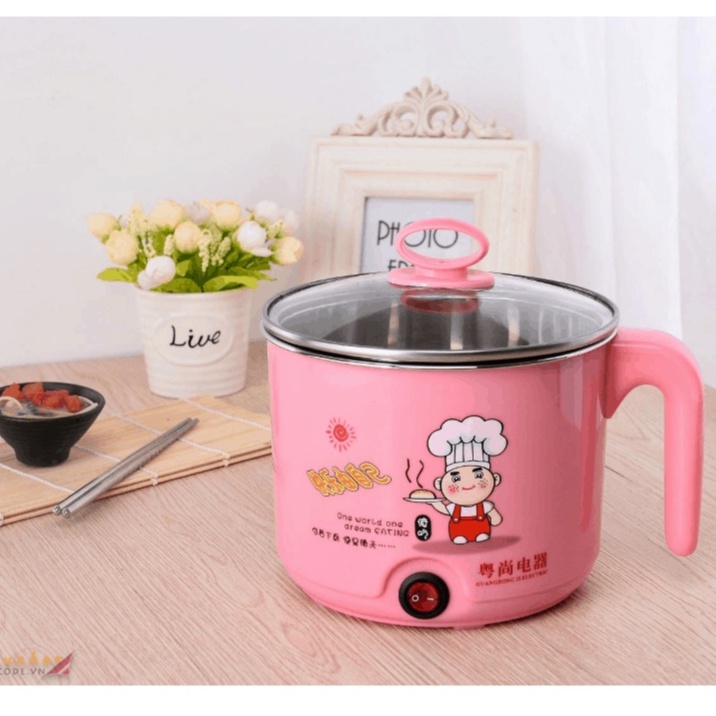 Nồi Nấu Mì - Nồi Lẩu Mini Tiện Lợi Đa Năng