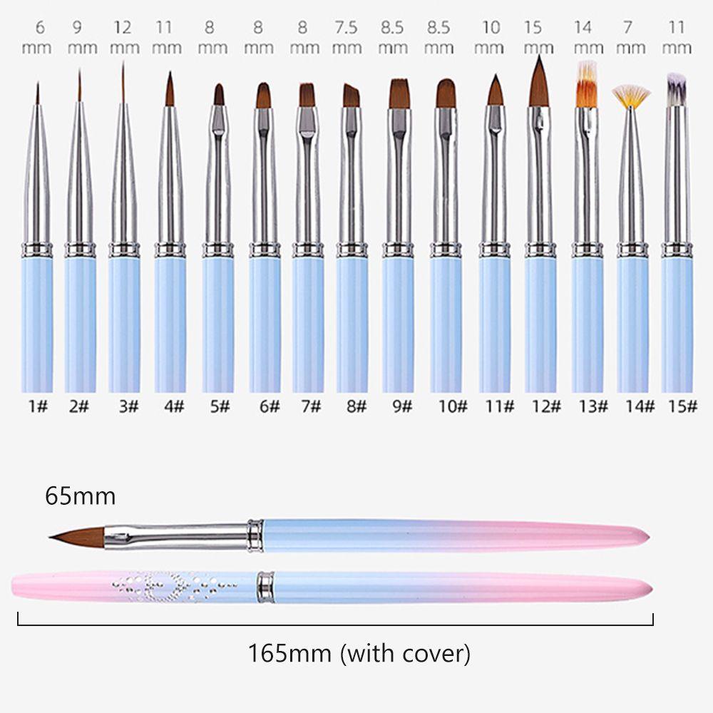 ღOKDEALSღ New Painting Brush Line Drawing Manicure Tool Nail Art French DIY Flower Design Gel Pen
