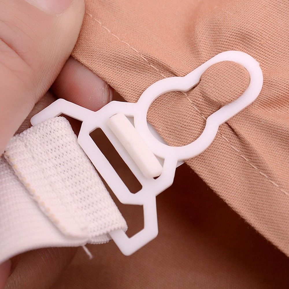 Bộ 4 Dây Kẹp Cố Định Ga Trải Giường Co Giãn Nhiều Màu Dễ Thương