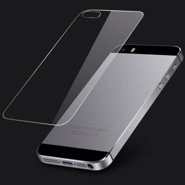 COMBO 02 miếng kính cường lực iphone 5/5s/5se( mặt trước & Sau)