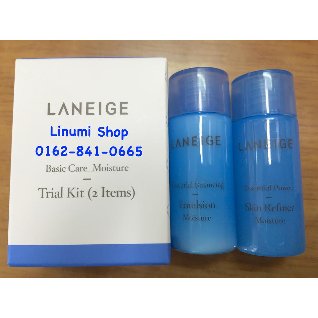 Laneige basic care _ moisture trial kit (2 món)