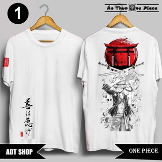 ⚡️FREESHIP⚡️Áo Thun In Hình Monkey D.Luffy - Zoro - Băng Hải Tặc Mũ Rơm Cực Đẹp - Áo Thun One Piece