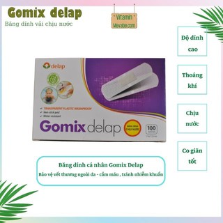 Băng dính cá nhân chịu nước - gomix delap tím cp1431 vitaminmevabe.com - ảnh sản phẩm 1