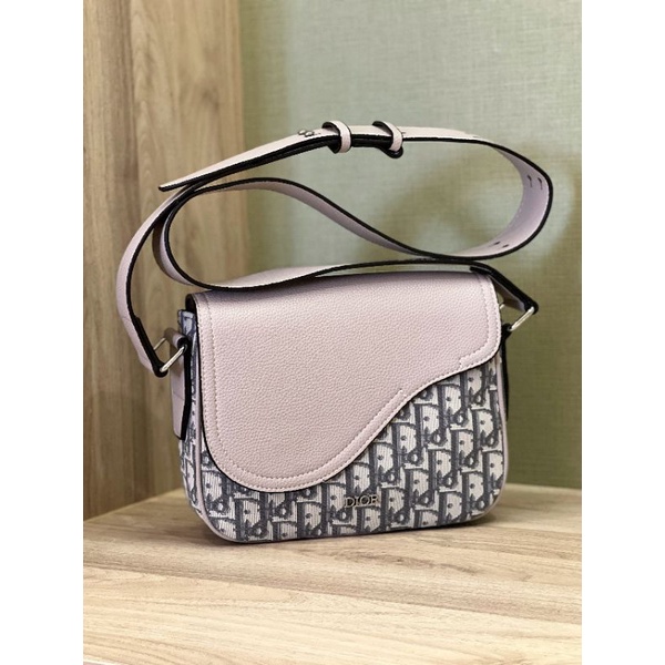 Túi đeo chéo nam D.I OBILQUE Sz23x18cm họa tiết vải canvas (3 màu)dây đeo bản to fullbox