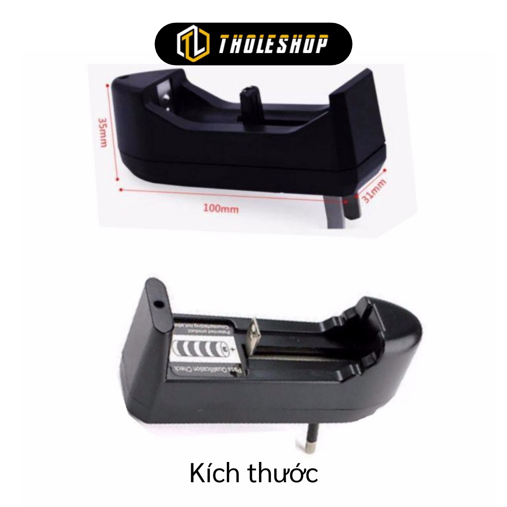 Bộ Sạc Pin - Chui cắm SẠc Pin Lithium-ion, Liri123A,18650 Tự Động Dừng Khi Xong 5137