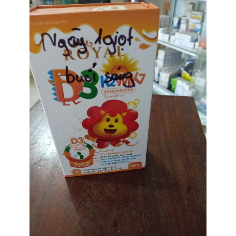 Vitamin D3 nhỏ giọt