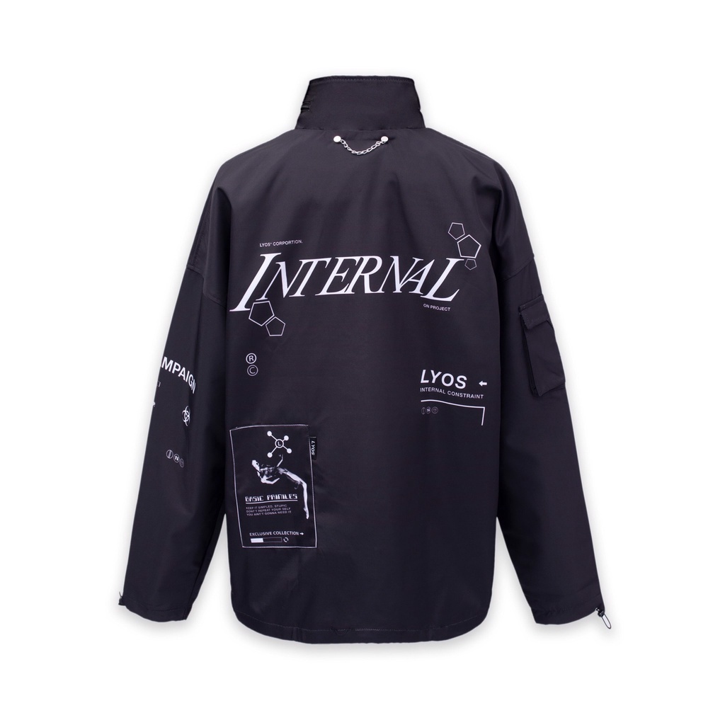 Áo Khoác LYOS INTERNAL Jacket Đen