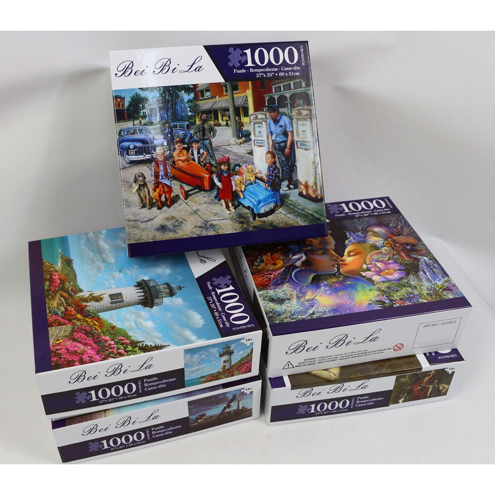 Tranh Ghép Hình 1000 Mảnh Pier Tavern Jigsaw Puzzle Randomcut 1000 Pcs (Kích Thước 70x50 cm)