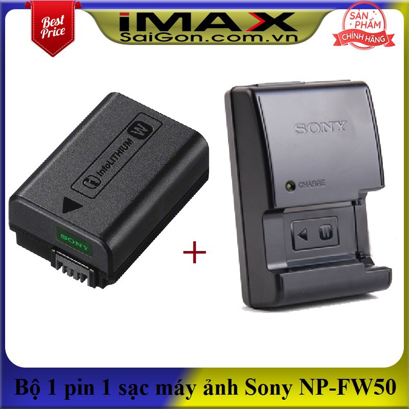 Pin sạc thay thế bộ 1 Pin 1 Sạc SONY NP-FW50