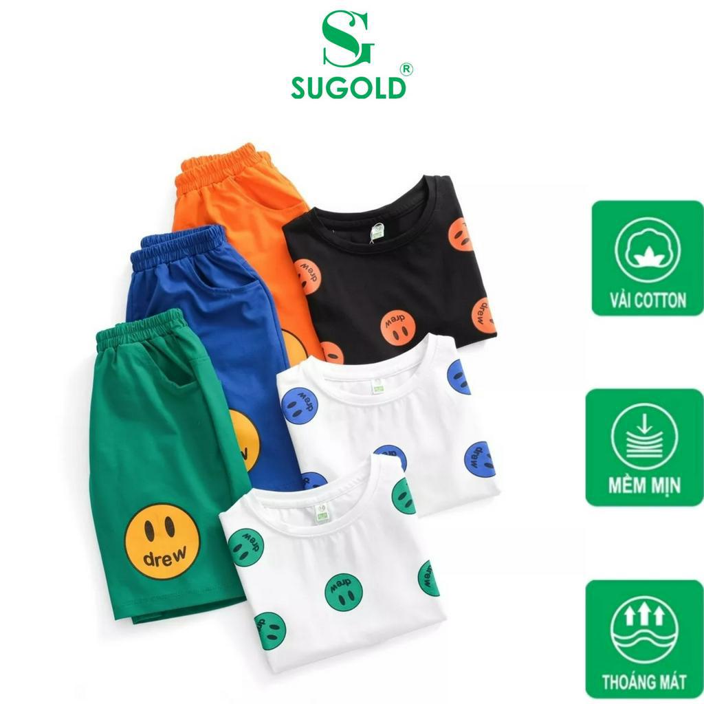 Bộ đồ bé trai bé gái, Bộ hè bé trai, Đồ bộ bé trai SUGOLD STORE, quần áo cho bé trai chất cotton cao cấp -RZM30