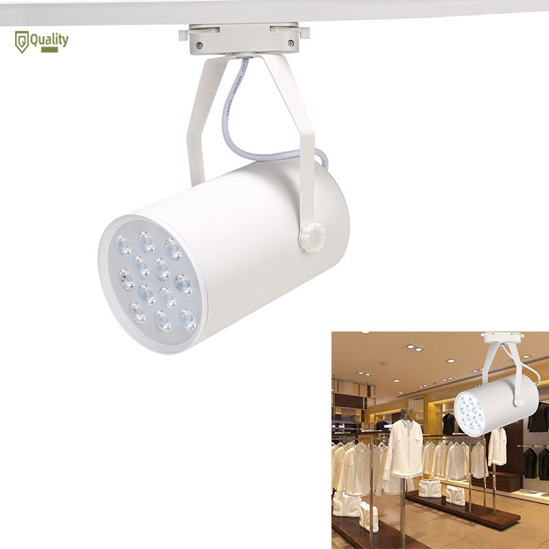 Đèn rọi bóng LED COB cao áp 3W 5W 7W 12W 18W có thanh trượt dùng trong nhà cho cửa hàng mua bán