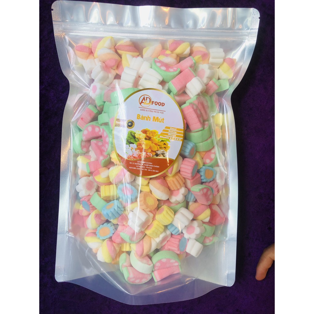 kẹo bông gòn túi 200g thơm ngon