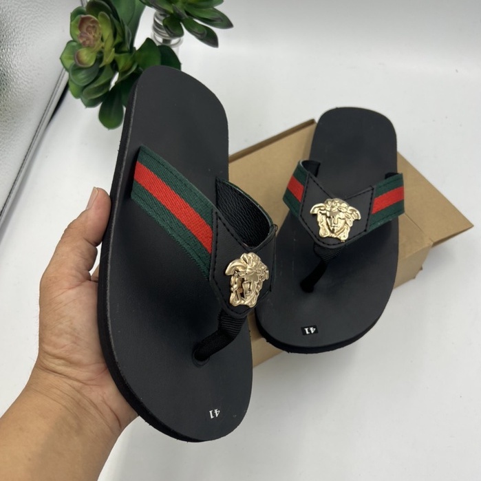 Dép kẹp nam quai dù đế đen size từ 37 đến 45