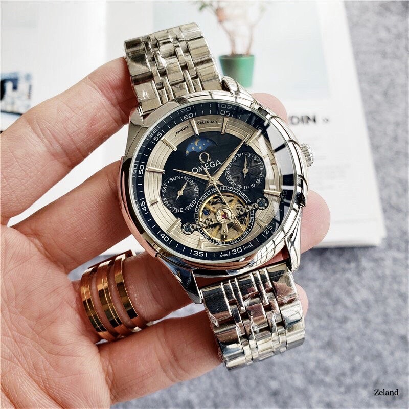 Đồng Hồ Nam OMG Size 41mm Máy Cơ Automatic Hàng Chuẩn Cao Cấp - Bảo Hành 24 Tháng | BigBuy360 - bigbuy360.vn