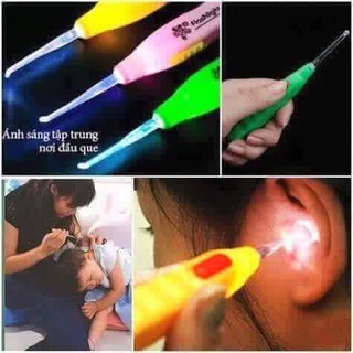 COMBO 5 LẤY RÁY TAI CÓ ĐÈN  FLASHLIGHT EARPICK