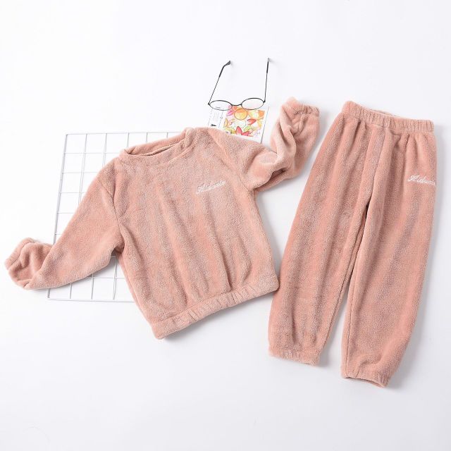 Bộ quần áo Lông Cừu D.Studio siêu mềm mịn dành cho bé trai và bé gái từ 3 đến 10  tuổi